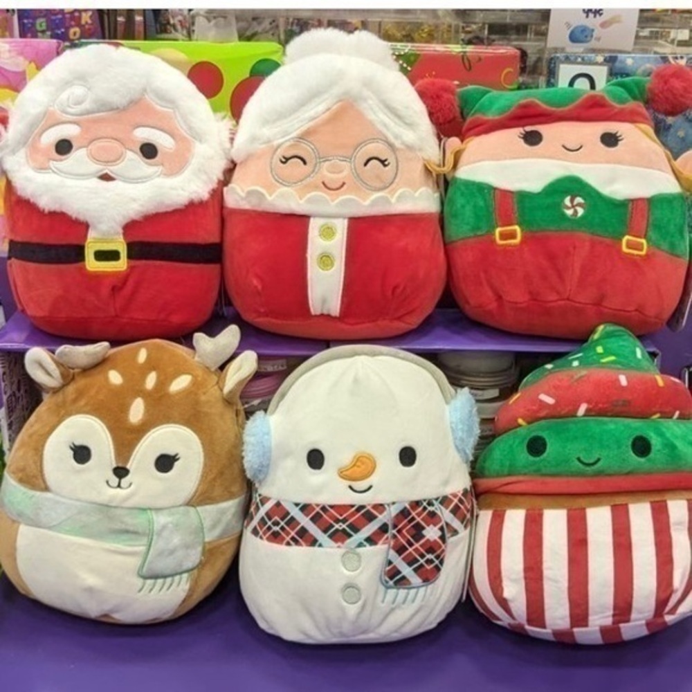 Mystery Box Squishmallow Christmas Or Regular 10”, 12”, 14”, HTF NWT Winter